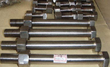 Inconel 718 fasteners: bolts & nuts