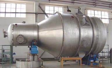 Hastelloy G-35 pressure vessel designed for an European client.