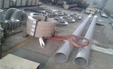 Hastelloy X (UNS N06002) materials: seamless pipes, ring flanges and fittings.