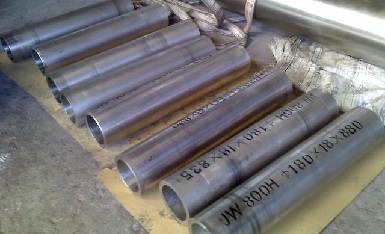 Incoloy 800H seamless pipes cut into pieces
