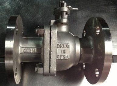 Ball valve with CF8M (SS316) body