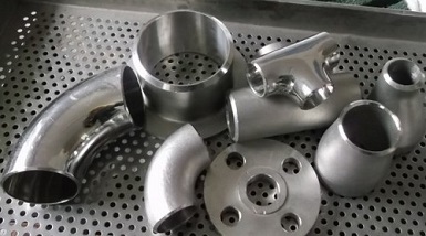 ASTM A403 Gr. WP316L butt welding fittings with sandblasting or mirror finish surface.