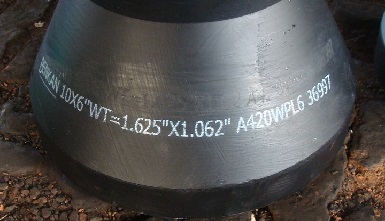 ASTM A420 WPL6 concentric reducer
