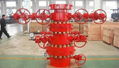 ASTM A694 flanges and valves for API 6A wellhead system