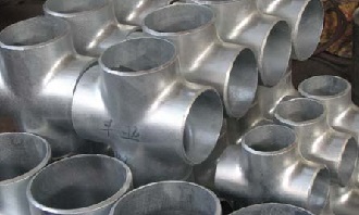 Hot-dipped galvanized crossess, 4" STD, A234 WPB.