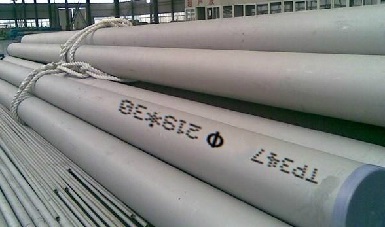 ASTM A213 TP347 seamless pipes, O.D=219mm, W.T=30mm.