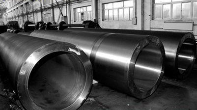 ASTM A335 P91 seamless pipes O.D=508 mm, W.T=66 mm.