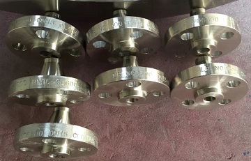 ASTM B564 UNS N06600 (Inconel 600) weld neck flanges, 1/2" 600# SCH40.