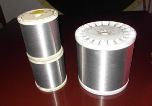 ASTM B166 Inconel 600 (UNS N06600) wires wrapped onto the spool.