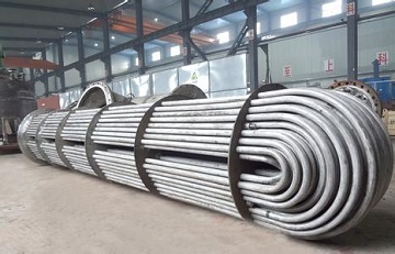 ASTM B729 alloy 20 tube bundles for a oil refinery in Mexico.