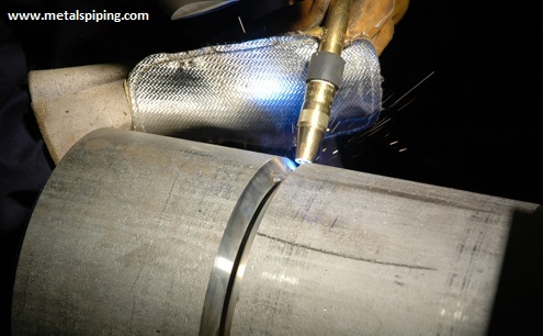 Dissimilar welding of Alloy 20 seamless pipes