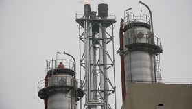 The methanol plant in Egypt