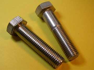 Hastelloy C-276 hex bolts: full thread & rolled thread.