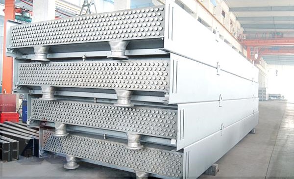 The plug-type air cooled heat exchanger made of Incoloy 825.