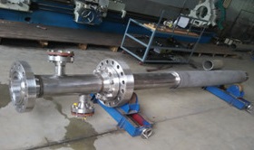 The reformer burner made of Incoloy 800H for a methanol plant.