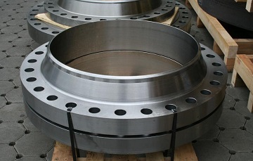 ASTM A694 Gr. F60 weld neck flanges, 30" STD RF