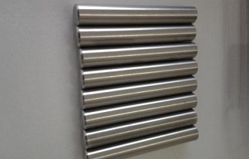 ASTM B348 titanium Gr.7 round bars, 30 mm x 500 mm.