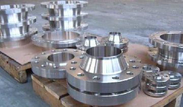 ASTM B381 titanium Gr. F-2 forged flanges, ASME B16.5.