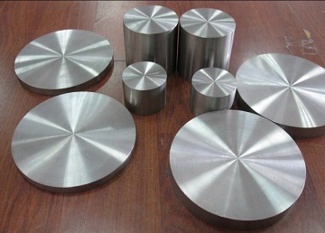 ASTM B381 titanium Gr. F3 discs (forged).