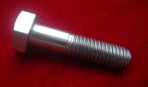 Titanium Gr.2 Hexagon head bolt