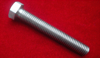 DIN 933/ ISO 4017 Ti hex screw