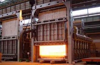 a solution annealing furnace