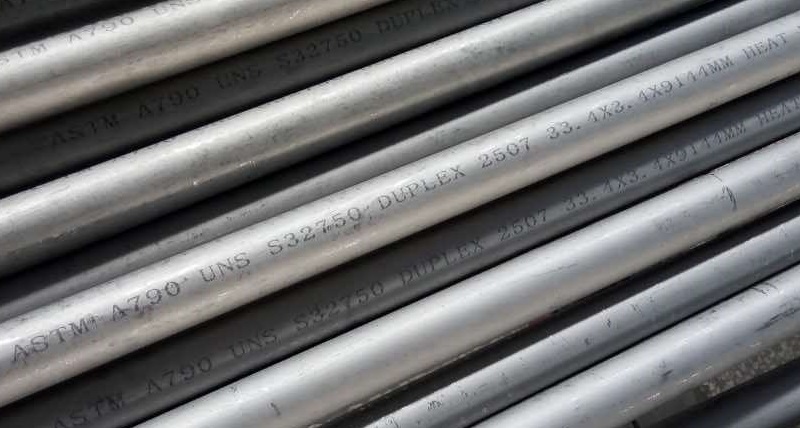 Duplex 2507 seamless pipes.