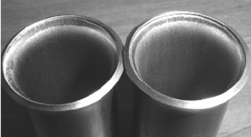 ASTM B338 Ti Gr.2 seamless tubes after flaring tests