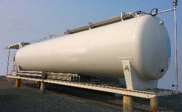 9%-Ni steel LNG tank in Netherlands
