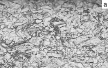 Microstructure of Ti Gr.2 after 550°C annealing