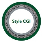 Style CGI spiral wound gasket.