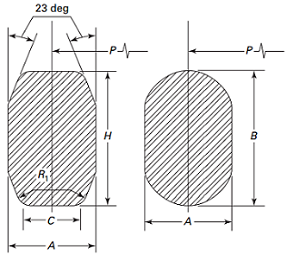 Drawing of Style R Gasket